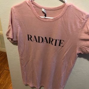 Rodarte pink radarte t-shirt
